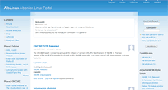 Desktop Screenshot of alblinux.net